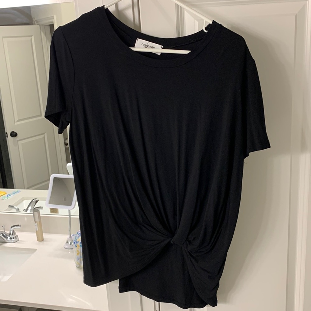 CJ's Favorite Tie T-Shirt, Black